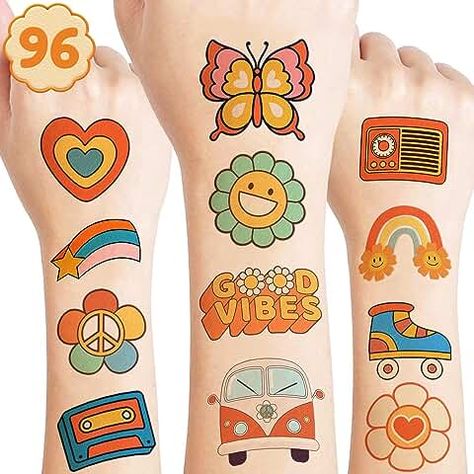 Amazon.com: 70s Theme Party Food 70s Decorations, 70s Tattoo, 70s Birthday Party Ideas, 2 Groovy, 75 Birthday, Kids Birthday Party Decorations, Retro Dance, 70s Theme Party, 75th Birthday Parties