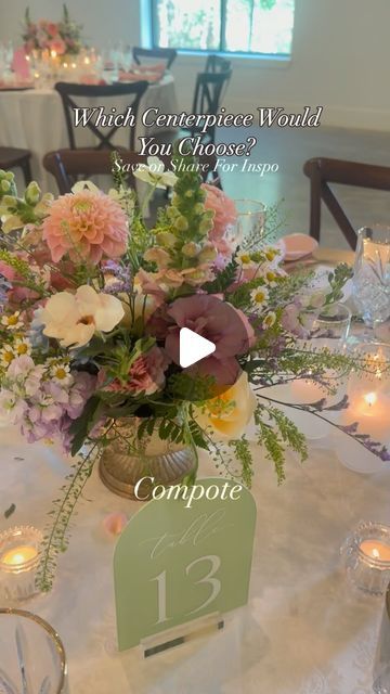 Always Floral on Instagram: "Which centerpiece option would you choose for your wedding?  Why not choose a mix or keep it all one type.  Whatever you need for the wedding day, we are here to help you! 

These are absolutely my favorite styles right now, but we can create any style you can dream of! Be sure and save or share for later inspo! 

Callie & Dillon Wedding. 💍

#houstonweddings #houstonweddingplanning #houstonweddingflorists #houstonengaged #houstonweddingvenues #weddingsinhouston #houstonbrides #weddingflorals #weddingfloraldesign" Wedding 2025, Houston Wedding, You Choose, Wedding Decor, Floral Wedding, Floral Arrangements, Florist, Flower Arrangements, Wedding Venues