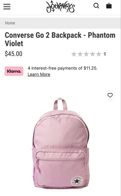 Pink Converse Backpack, Wishlist Aesthetic, Converse Backpack, Pink Backpacks, Picnic Cafe, Converse Bag, Converse Aesthetic, Pretty School Supplies, Stylish School Bags