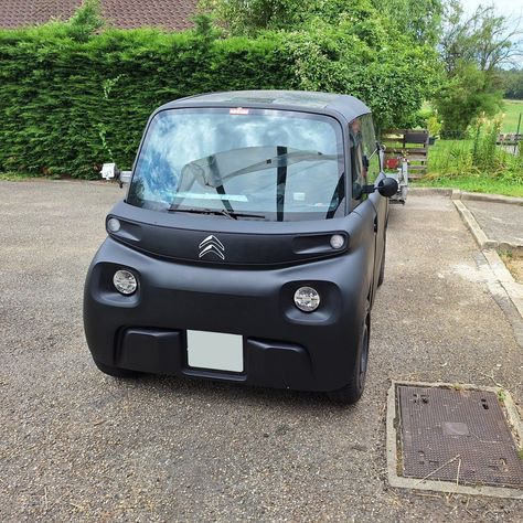 📸 𝐑𝐞́𝐚𝐥𝐢𝐬𝐚𝐭𝐢𝐨𝐧 𝐜𝐥𝐢𝐞𝐧𝐭 👀 : Un grand bravo à Gérard V. pour sa Citroën Ami relookée avec la teinte 9005 - NOIR FONCÉ en Mat 🎨🖤. Une transformation qui en jette ! 👌🔥 Envie de montrer vos propres réalisations ? Partagez-les depuis votre compte client et obtenez un code promo de 10% ! 🎁📸 Produit utilisé : Peinture Noir Mat Direct Polyuréthane ECAR Disponible ici 👉 https://www.peinturevoiture.fr/3709-peinture-noir-mate-direct.html #CitroënAmi #RestaurationVoiture #PeintureVoiture #VoitureDeColle...