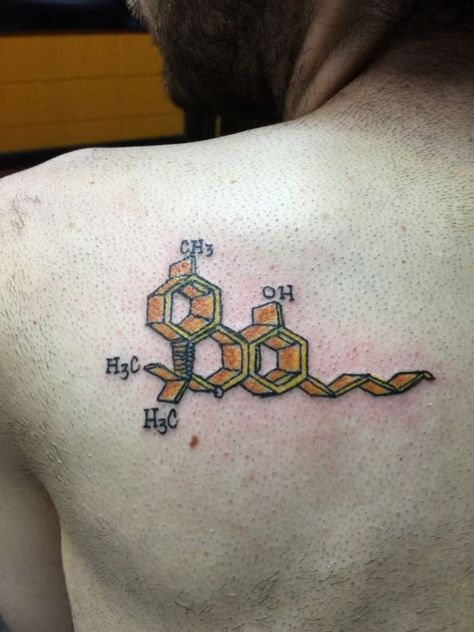 3D THC Molecule Tattoo Thc Molecule Tattoo, Thc Tattoo, Gas Mask Bong, Care Bear Tattoos, Molecule Tattoo, Cartoon Character Tattoos, Rasta Colors, Favorite Cartoon Character, Popular Tattoos