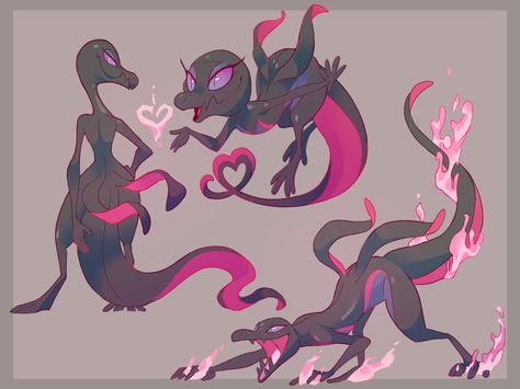 Salazzle Pokemon, Pokemon Cute, Ahri Wallpaper, Oc Pokemon, Pokemon Alola, Pokemon Oc, Play Pokemon, Pokemon Pokemon, Type Pokemon