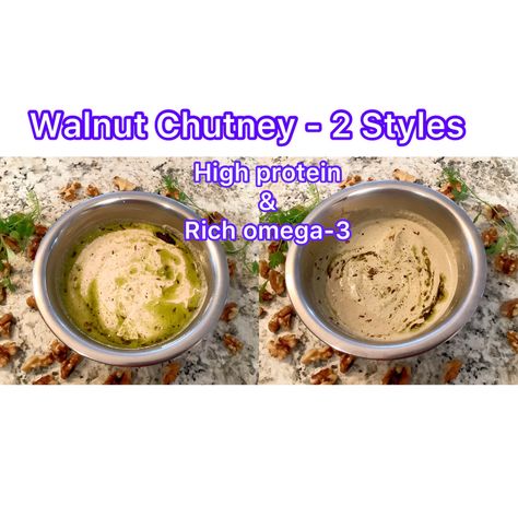 Walnut chutney/ low carb chutney/ Healthy chutney recipes Chutney For Dosa, Healthy Food Packaging, Idli Dosa, Healthy Facts, Recipes Low Carb, Chutney Recipe, Vegan Keto, Chutney Recipes, Recipes Healthy