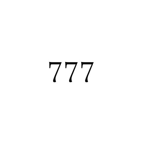 777 Minimalist Tattoo, 777 Angel Number Tattoo Font, 777 Tattoo Font, 777 Tattoo Ideas Small, Number Tattoo Ideas Fonts, 777 Tattoo Design, 777 Tattoos, Inner Strength Tattoo, 777 Angel Number Tattoo