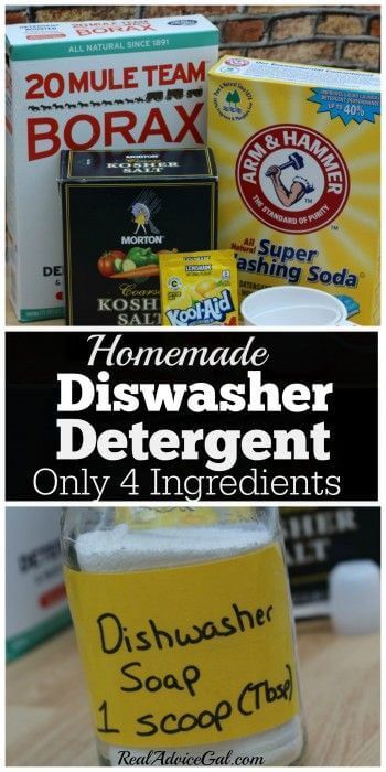 Create homemade dishwasher detergent and keep your dishes clean for pennies on the dollar. Natural Dishwasher Detergent, Diy Dishwasher Detergent, Homemade Dishwasher Detergent, Diy Detergent, Diy Natural Detergent, Homemade Detergent, Detergent Recipe, Dishwasher Tablets, Cleaner Recipes