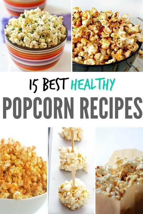 Healthy Popcorn Recipes, Healthy Movie Snacks, Healthy Popcorn, Your Next Movie, Popcorn Snacks, Healthy Meals For One, Popcorn Recipes, Favorite Movie, Good Healthy Recipes