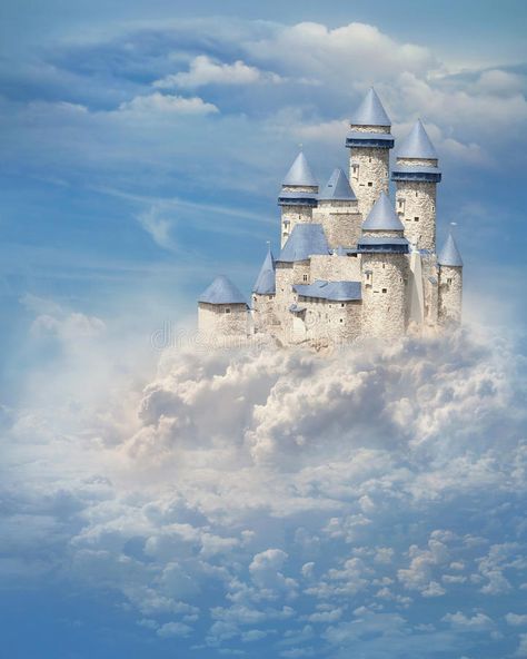 Castle in the clouds. Fantasy castle in the clouds , #AFF, #clouds, #Castle, #castle, #Fantasy #ad Fantasy Castles, Castle In The Clouds, Studio Backgrounds, Château Fort, Cloud Art, Princess Castle, Fantasy Castle, Printed Backdrops, A Castle