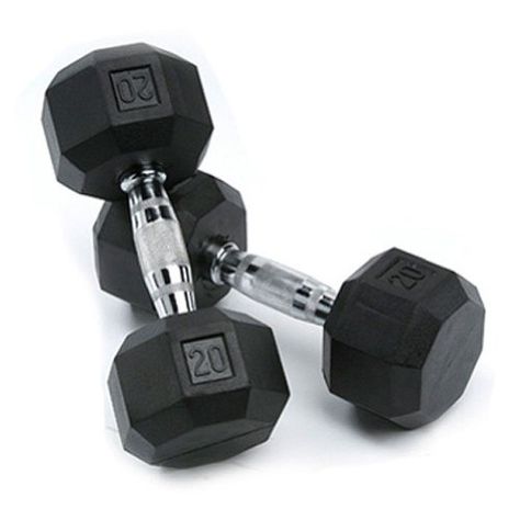 SPRI Deluxe Rubber Dumbbells Sold as set of 2 20Pound >>> Check out the image by visiting the link. (This is an affiliate link) #Dumbbells Gym Equipment Workout, Rowing Workout, Hex Dumbbells, Hand Weights, Free Weights, Adjustable Dumbbells, Strength Training Equipment, Rowing Machine, Weight Set