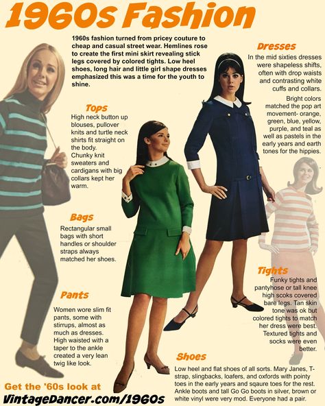 1960s fashion for women. How to create the look with vintage inspired 1960s style dresses, shoes and accessories at VintageDancer.com/1960s Internet Best Friends, Stitch 626, Moda Over 50, Jessica Davis, Womens Beach Fashion, Fashion 1960s, Womens Fashion Casual Outfits, Gaun Fashion, Fashion For Petite Women