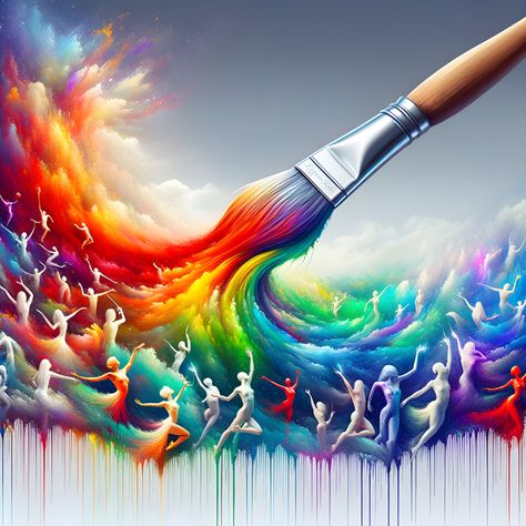 🎨🌈Transformation || New Release🌈🎨 "The painter has the Universe in his mind and hands." - Leonardo da Vinci OWN IT! 👉 [https://tinyurl.com/46bh68fp] #painter #artist #vibrant #dancing #dancingqueen #drippingpaintart Rainbow Photography Nature, Dripping Paint Art, Band Tattoos For Men, Alphabet Names, Rainbow Photography, African Art Paintings, Painter Artist, The Painter, The Best Is Yet To Come