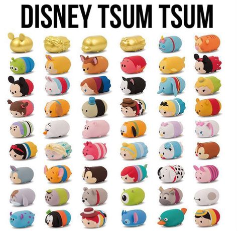 Tsum Tsum Toys, Stitch Tsum Tsum, Disney Universal Studios, Disney Cases, Pokemon Alola, Disney Figurines, Disney Tsum Tsum, Disney Plush