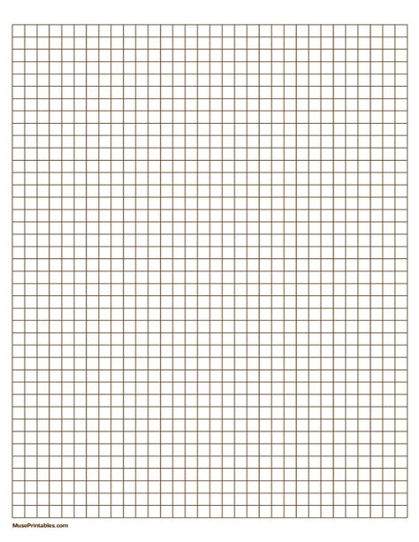 Printable 1/4 Inch Brown Graph Paper for Letter Paper. Free download at https://museprintables.com/download/paper/1-4-inch-brown-graph-paper-letter/ Paper For Letter, Graph Paper Template, Printable Graph Paper, Note Writing Paper, Glue Book, General Knowledge Facts, Creative Template, Graph Paper, Template Ideas