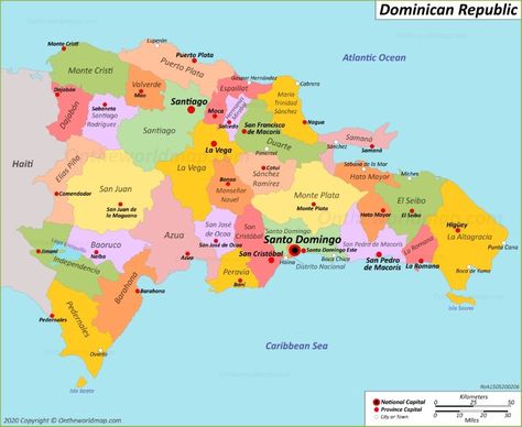 Map of Dominican Republic North America Continent, Dominican Republic Map, Republic City, Satellite Maps, North America Map, America Map, Tourist Map, Country Maps, Caribbean Travel