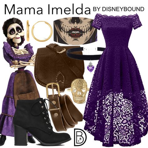 “That’s for murdering the love of my life!" Coco Disney Outfit Ideas, Coco Costume, Subtle Cosplay, Disney Bounding Outfits, Bounding Outfits, Halloween Block Party, Halloween Makeup For Kids, Disney Treasure, Makeup For Kids