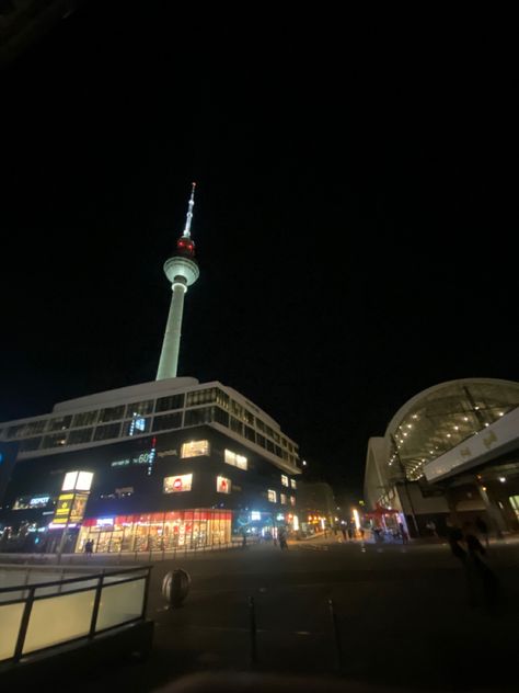 Cn Tower, Night Time, Berlin, Alexander, Tower, France, Building, Travel, Pins