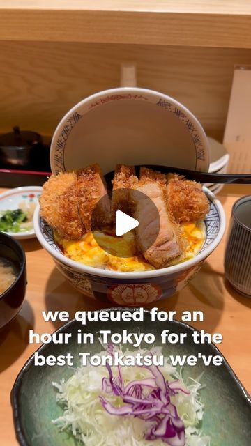 Lauren & Cathal🌍 Food & Travel 🍜✈️ on Instagram: "We queued for an ooour for Tonkatsu in Tokyo 🤤🍜🇯🇵

This was high on our food list when visiting Tokyo, and it was worth the queue! 

The address is: Nihonbashi tonkatsu Hajime 日本橋とんかつ一 HAJIME 日本橋本店 

@nihonbashi_tonkatsu_hajime 

Add it to your Japanese foodlist 🇯🇵

#japantravel #tonkatsu #tonkatsutoyko #tokyotravel #foodtravel #traveljapan #japanesefood #tokyofood #travellingjapan #backpacking #japantraveltips #backpackingjapan #japanculture #travellingtoyko" Tokyo Food, Visit Tokyo, Japan Travel Tips, Japan Culture, Tokyo Travel, Food List, Food Travel, Food Lists, Travel Food