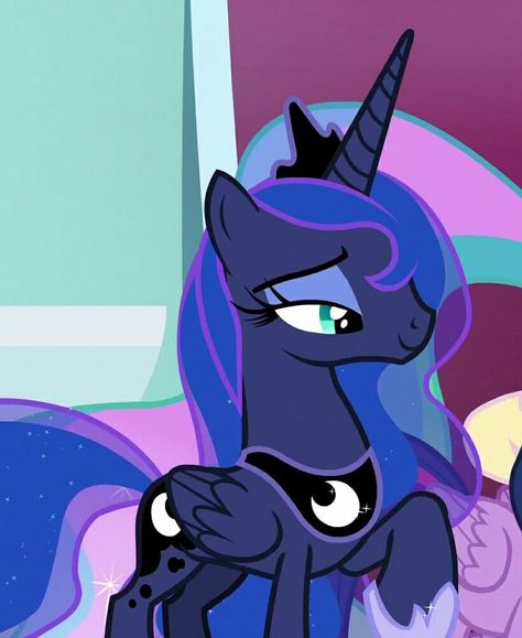 Mlp Luna Screencap, Princess Luna Pfp, Princess Luna Icon, My Little Pony Luna, Mlp Scenes, Mlp Princess Luna, My Little Pony Princess Luna, Luna Mlp, Mlp Luna