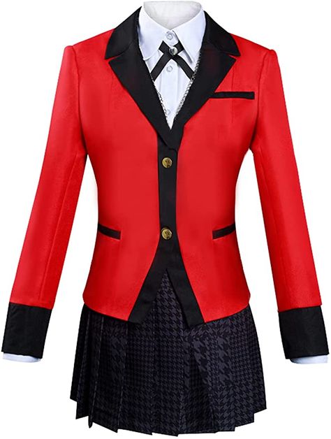 Amazon.com: Brehiay Kakegurui Cosplay Uniform Costume Yumeko Jabami Outfit Dress School Skirt Full Set : Clothing, Shoes & Jewelry Kakegurui Cosplay, Dress School, Uniform Skirt, Uniform Costume, Cheap Costumes, Outfit Denim, School Skirt, Yumeko Jabami, Outfit White