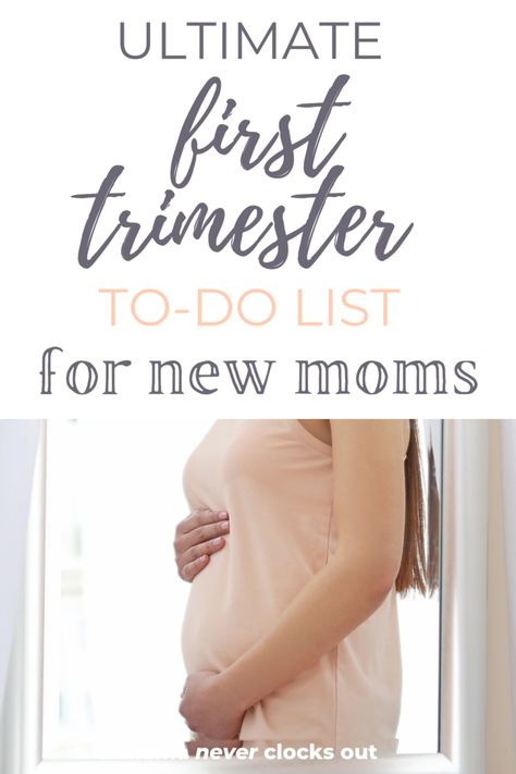 Trimester To Do List, 3rd Trimester Pregnancy, Finding Out Your Pregnant, First Trimester Tips, Prepare For Baby, Third Trimester Checklist, Third Trimester Pregnancy, Pregnancy First Trimester, First Time Pregnancy