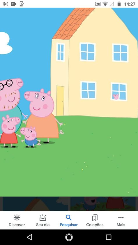 Peppa Pig House Wallpaper, Peppa Pig Background, Pig Background, Peppa Pig Imagenes, Peppa Pig Pictures, Peppa Pig House, Home Alone Christmas, Pig Pictures, Pig House