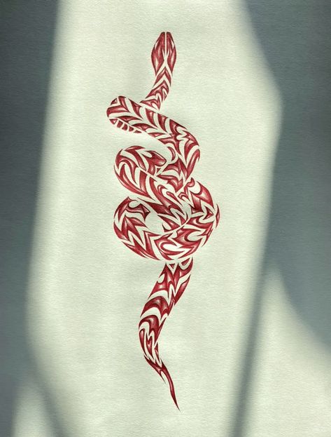 Tattoo Ideas Tiktok, Me Tattoo, Tattoos Arm, Cross Tattoos, Sharpie Tattoos, Snake Tattoo Design, Men Tattoos, Red Ink Tattoos, Dope Tattoos For Women