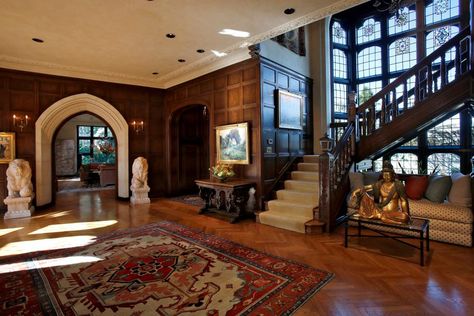 Piedmont California, Attic Game Room, English Tudor Homes, Tudor Homes, Tudor Home, Mediterranean Interior, Tudor Revival, Luxury Portfolio, English Tudor