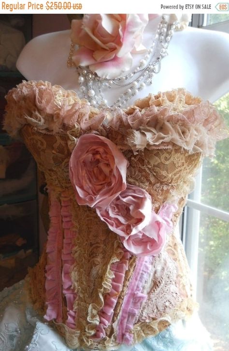 Punk Knit, 007 Fashion, Royalty Dr, Otherworldly Beauty, Altered Clothes, Vintage Opulence, Pink Antique, Random Clothes, Shabby Chic Clothes