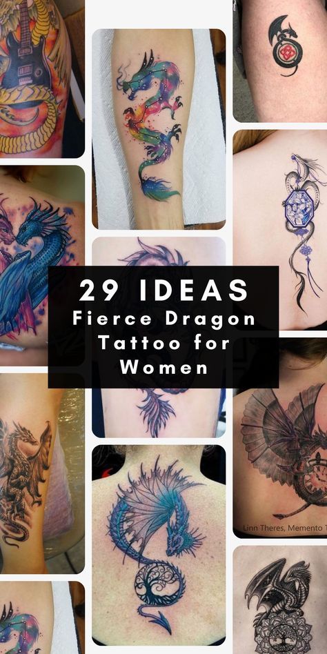 Elevate your style with dragon tattoos for women - a mesmerizing choice for body art. From dragon back tattoos for women to Japanese dragon tattoos for women, our selection offers diverse designs to suit your preferences. Adorn your back, arm, or leg with these small and elegant dragon tattoos for women. Express your individuality with feminine dragon tattoos that stand out. Say goodbye to ordinary tattoos and hello to a unique masterpiece with our premium collection. Mother Dragon Tattoo, Dragon Tatoos Woman, Dragon Forearm Tattoo Women, Female Dragon Tattoo, Small Dragon Tattoo For Women, Dragon Back Tattoos, Feminine Dragon Tattoo For Women, Elegant Dragon Tattoo, Dragon Tattoo Ideas For Women