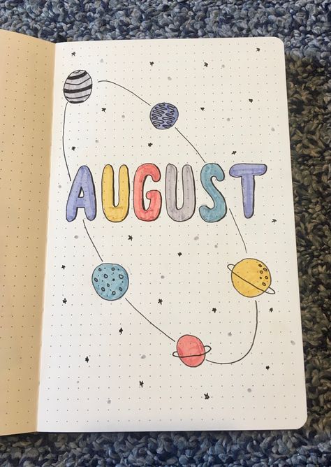 August Bujo Cover Page, August Cover Page Bullet Journal, Journal Ideas August, April Journal Cover, August Journal Cover, August Journal Ideas, August Cover Page, August Bujo, August Journal