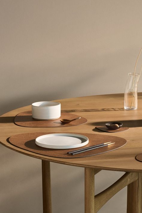 Dna Design, Dining Inspiration, Small Meals, Our Future, Aarhus, Recycled Leather, Small Furniture, Leather Material, Placemats