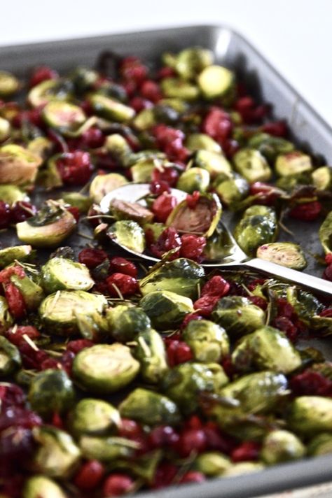 Do you love Brussels sprouts? I hope so! These Maple Cranberry Brussels Sprouts are a sweet yet tangy twist on a classic vegetable recipe. This Maple Cranberry Brussels Sprouts recipe makes the perfect addition to your holiday menu and is a dish that your guests are going to love. What's even better is that this Maple Cranberry Brussels Sprouts recipe is paleo, vegan and AIP friendly!  #paleo #vegan #AIP Preparing Brussel Sprouts, Paleo Side Dishes, Aip Paleo Recipes, Vegetable Recipe, Paleo Recipes Easy, Vegan Sides, Brussels Sprouts Recipe, Aip Recipes, Cranberry Recipes