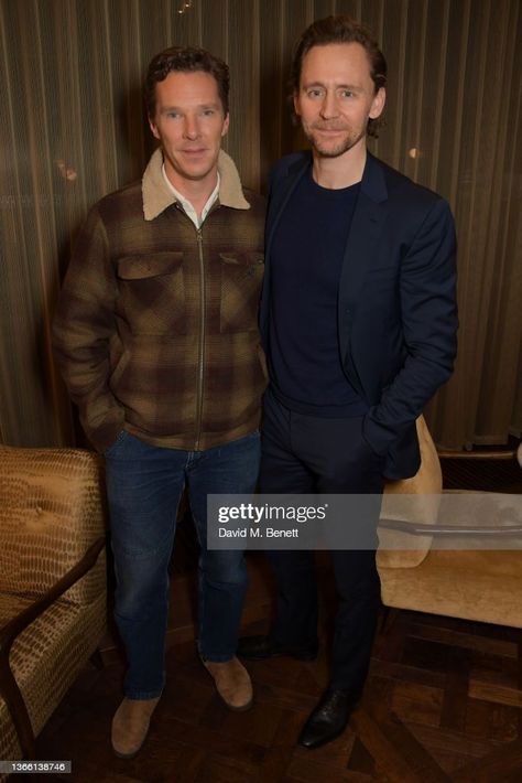 Benedict Cumberbatch and #TomHiddleston at a special screening of "The Power of the Dog". January 21, 2022 in London, England. The Power Of The Dog, Power Of The Dog, Tom Hiddleston Benedict Cumberbatch, London January, January 21, Benedict Cumberbatch, Tom Hiddleston, London England, The Dog