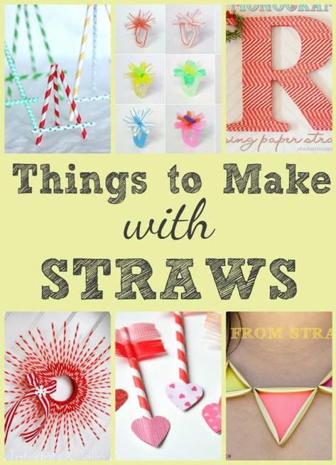 Crafts with Straws | Crafting in the Rain Tinsel Crafts, Crafts With Straws, Straw Bracelet, Plastic Straw Crafts, Paper Straws Crafts, Drinking Straw Crafts, Straw Craft, Robot Cake, Cool Crafts