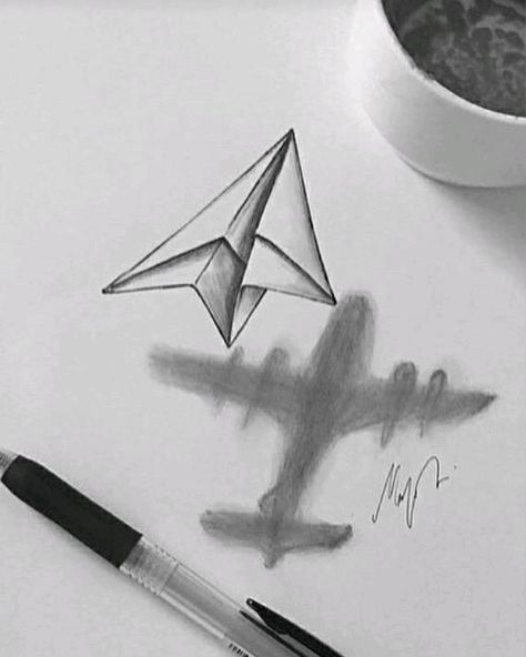 Drawing Dreams, Pencil Shading, Easy A, 인물 드로잉, 3d Drawings, Simple Doodles, A Pencil, Sketchbook Art Inspiration, Cool Art Drawings