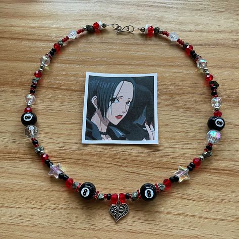 Nana Jewelry Anime, Necklace Grunge, Anime Nana, Nana Jewelry, Nana Anime, Nana Osaki, Anime Jewelry, Jewelry Beaded, Inspired Jewelry