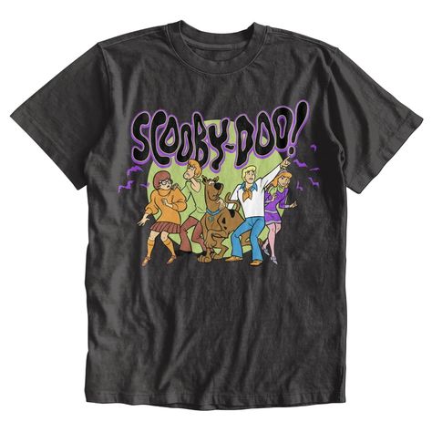 black scooby-doo short sleeve graphic t-shirt Scooby Doo, Graphic T Shirt, Graphic Tshirt, T Shirt, Black