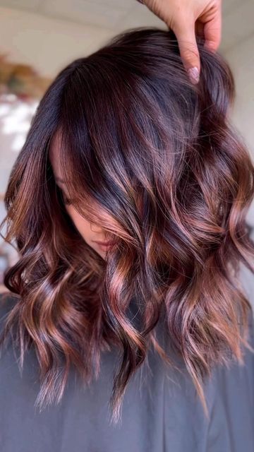 Low Maintenance Hairstyles, Cowboy Copper Hair, Copper Hair Color Ideas, Red Balayage Hair, Cowboy Copper, Double Braid, Copper Hair Color, Brunette Balayage Hair, Low Maintenance Hair