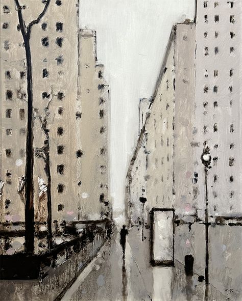 Geoffrey Johnson, Greensboro North Carolina, Watercolor City, Live Painting, Walk On Water, Artist Bio, Solo Exhibition, Small Words, Urban Environment