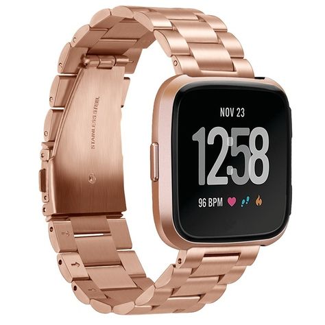 Fitbit Versa 4, Stainless Bracelet, Watch Band Bracelet, Metal Straps, Band Bracelet, Leather Watch Bands, Stainless Steel Band, Metal Bracelets, Stainless Steel Watch