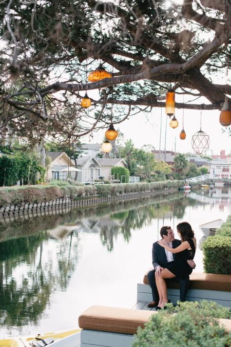 Venice Canals Engagement Photos : Stacey + Brett : Part 1 : Los Angeles Engagement Spots So Cal Engagement Photos, Engagement Photoshoot Los Angeles, Venice Canals California Photoshoot, Los Angeles Engagement Photo Locations, Engagement Spots, Venice Beach Canals, Engagement Photos Los Angeles, Los Angeles Photoshoot, Engagement Picture Locations