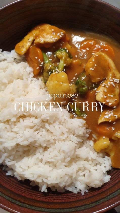 Curry Chicken Aesthetic, Japanese Chicken Curry, Chicken Aesthetic, Coffee Aesthetic, Drink Ideas, Curry Chicken, What To Cook, Oats, Food Ideas