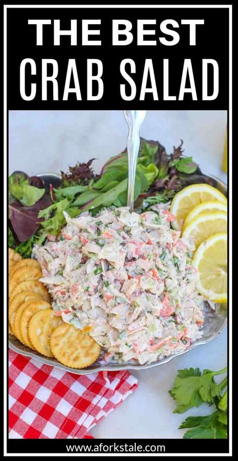 Crab And Pea Salad, Chinese Buffet Crab Salad Recipe, Crab Salad Recipes Cold, Ww Crab Recipes, Canned Crab Salad Recipe Easy, Blue Crab Salad, Sizzler Crab Salad Recipe, Mock Crab Salad, Crabmeat Salad Recipe