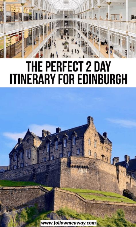 The Perfect 2 Day Itinerary For Edinburgh | where to go in Scotland | best travel destinations in Edinburgh | how to plan your Scotland trip | travel guide to Edinburgh | how to go to Edinburgh | where to visit in Edinburgh | travel like a pro in Scotland | travel tips for Edinburgh | travel itinerary plan for Edinburgh #edinburgh #scotland #traveltips Edinburgh Itinerary, Old Town Edinburgh, Edinburgh Travel, Visit Edinburgh, Itinerary Planning, Uk Destinations, Edinburgh Castle, City Guides, Edinburgh Scotland