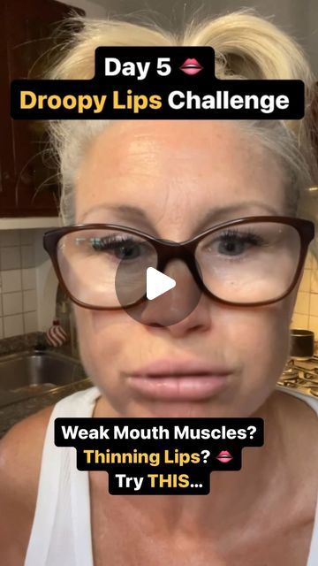 Liz Wadden | Face Yoga Specialist on Instagram: "Have your mouth muscles gotten weak? Your lips become thinner?  Try this…⬇️

Today is  Day 5 of the “5 Day Droopy Lips Challenge” and we are doing the BUMBLEBEE, for PLUMPER LIPS 👄 

With your mouth, slightly closed, vibrate your lips together while making a humming sound for 10 seconds, or longer if you can. 

For best results, repeat the vibration until you feel a tingling sensation.   The Bumblebee face yoga exercise is effective in reducing and preventing droopy lips by targeting the muscles around the mouth and promoting blood flow, which helps to tone and lift the lip area for a more youthful appearance. 

(Feel free to do this anytime, anywhere you want as you don’t need any equipment!) 
Daily practice can strengthen the facial muscl Droopy Lips, Plumper Lips, Face Yoga Exercises, Lower Lip, Strengthening Exercises, Yoga Exercise, Toning Workouts, Face Yoga, Daily Practices