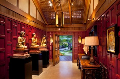 16 Welcoming Asian Entry Hall Interior Designs That Will Stun You Task Lights, Asian Interior Design, Transitional Interior Design, Asian House, Different Interior Design Styles, Homes Exterior, Asian Interior, Hall Interior Design, Light Grey Walls