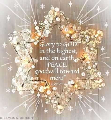 Christmas Verses, Christmas Scripture, Christmas Bible Verses, Quotes Christmas, Glory To God, Christmas Bible, Christmas Blessings, Meaning Of Christmas, Christmas Messages