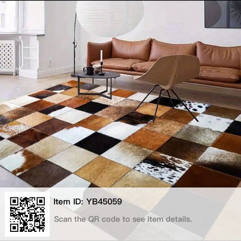 Faux Cowhide Rug, Porch Mat, Lodge Room, Lounge Rug, Printed Carpet, Room Carpet, Bedroom Flooring, Modern Carpet, Carpet Design