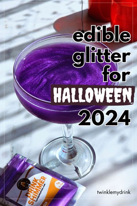 Elevate your Halloween 2024 celebrations with Edible Glitter! Add a sparkling touch to your spooky cocktails, mocktails, and party drinks, creating a magical atmosphere with every sip. Perfect for Halloween parties, Twinkle My Drink edible glitter is safe, non-toxic, and easy to use, making your beverages shimmer and shine. Whether you're hosting a party or enjoying a cozy night in, edible glitter is a fun and festive way to impress your guests. Spooky Cocktails, Glitter Halloween, Halloween Cocktails, Halloween Drinks, Edible Glitter, Shimmer And Shine, Halloween 2024, Shimmer N Shine, Up Halloween