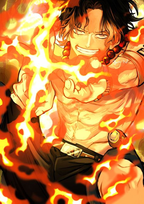 portgas d ace Portgas D. Ace Hot, Ace One Piece, One Piece Tattoos, One Piece Cartoon, One Piece Shirt, Portgas D Ace, One Piece Ace, One Peice Anime, Anime Nerd