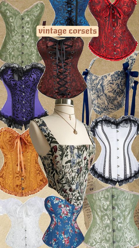 vintage corsets #corset #corsets Vintage Corsets, Burlesque Corset, Vintage Corset, Corsets, Quick Saves, Art